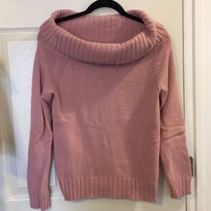 Pink Angora Blend Sweater